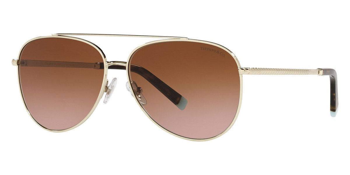 TIFFANY SUNGLASSES - TF3074 60213B 59 - Pale Gold