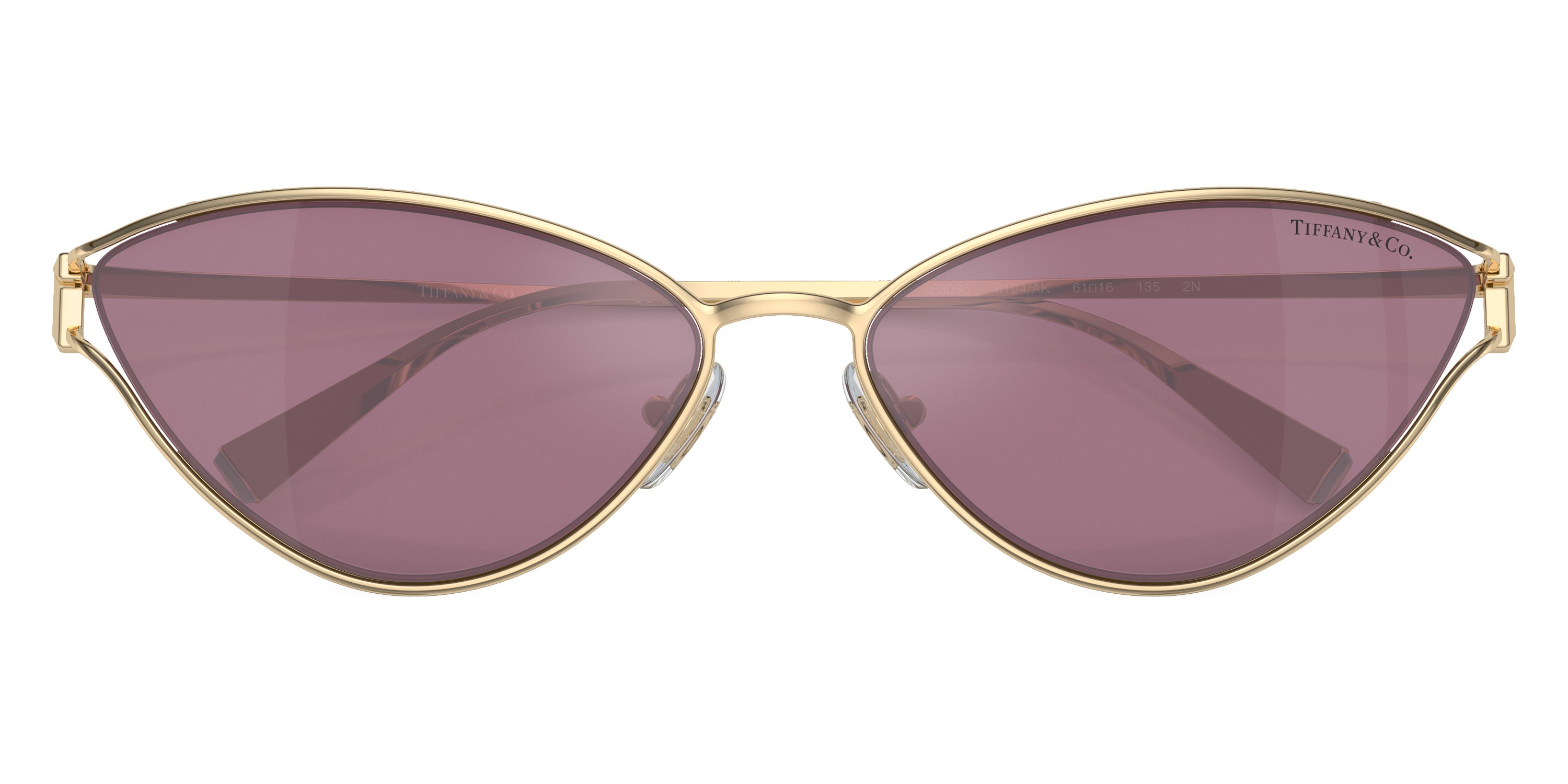 TIFFANY SUNGLASSES - TF3095 6194AK 61 - Pale Gold