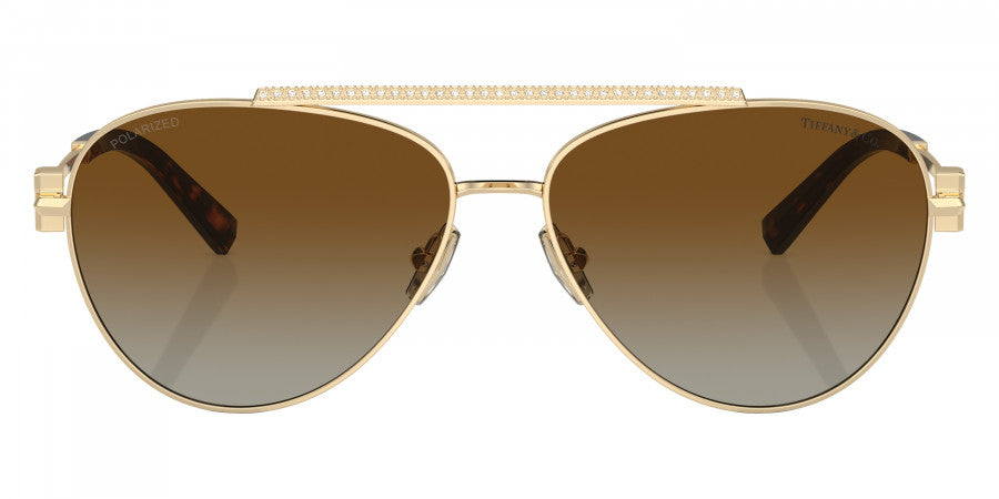TIFFANY SUNGLASSES - TF3101B 6208T5 59 - Pale Gold
