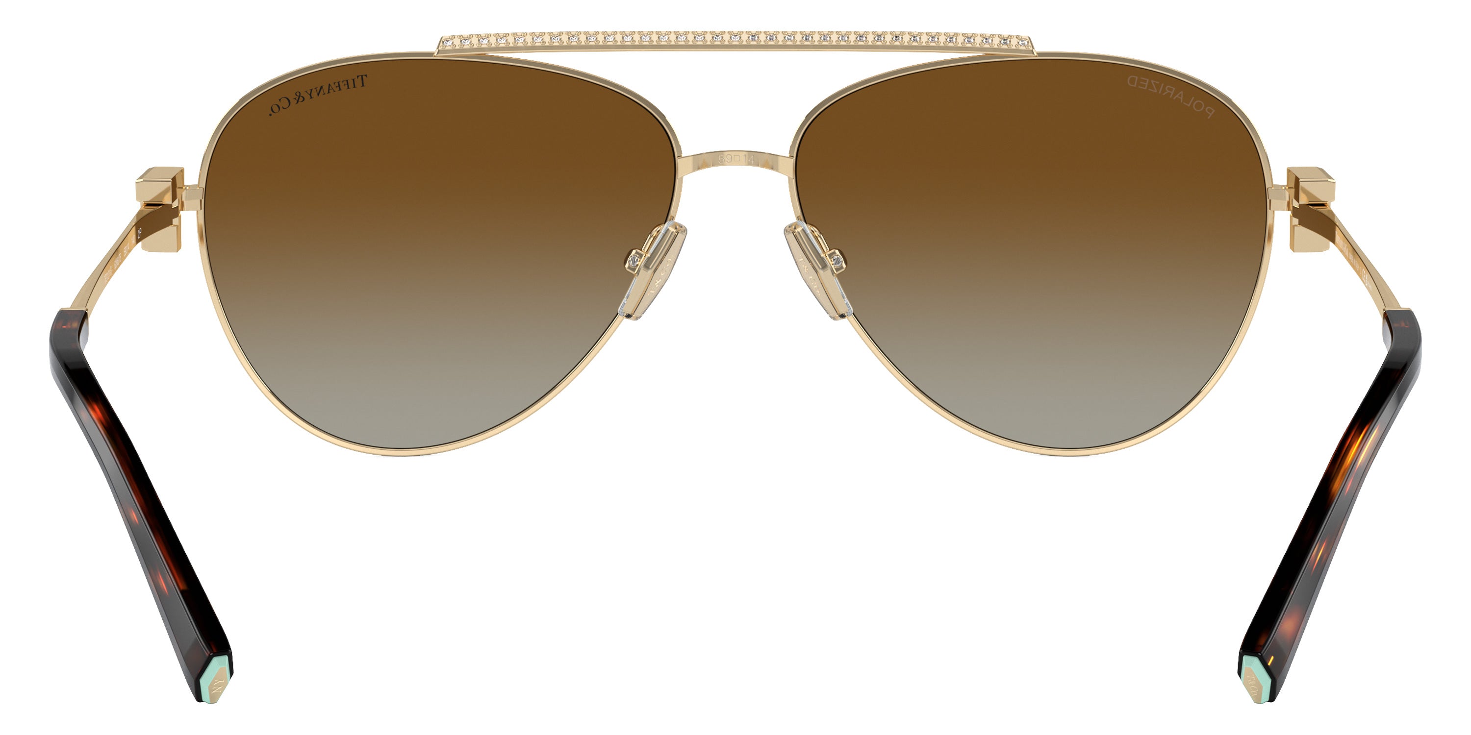 TIFFANY SUNGLASSES - TF3101B 6208T5 59 - Pale Gold