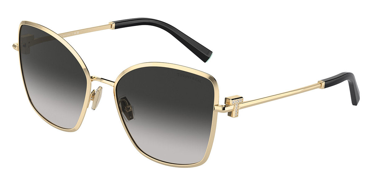 TIFFANY SUNGLASSES - TF3102B 60213C 58 - Pale Gold