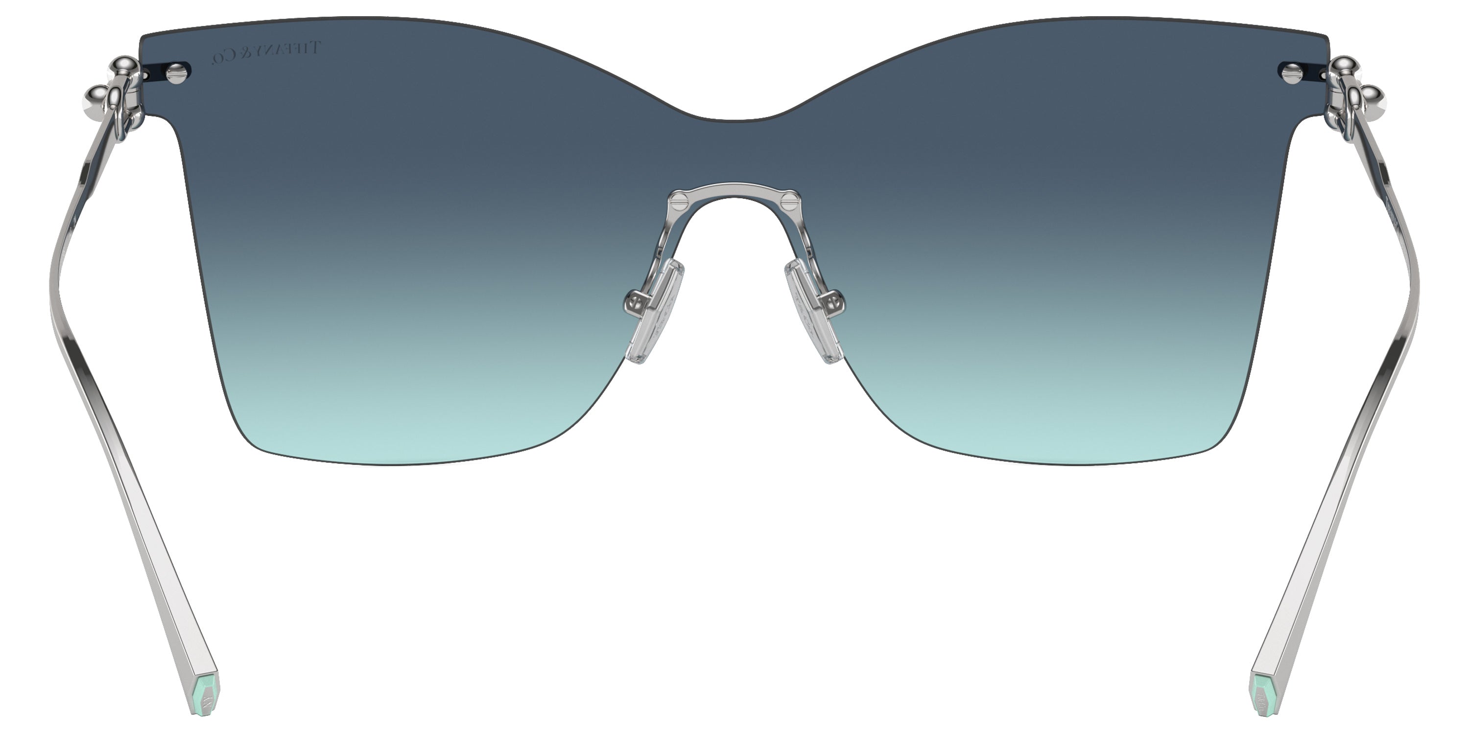 TIFFANY SUNGLASSES - TF3103K 62139S 143 - Silver Gold Plated