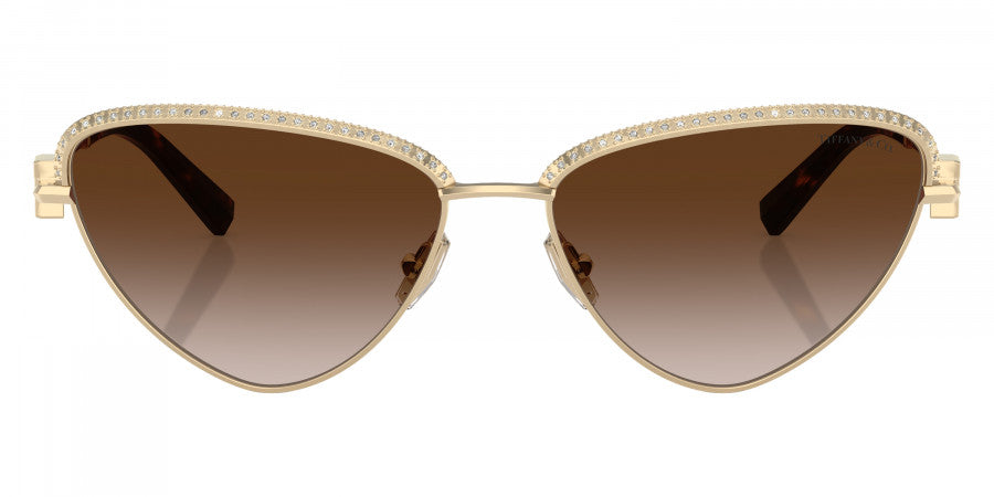 TIFFANY SUNGLASSES - TF3107KB 62123B 59 - Pale Gold Plated