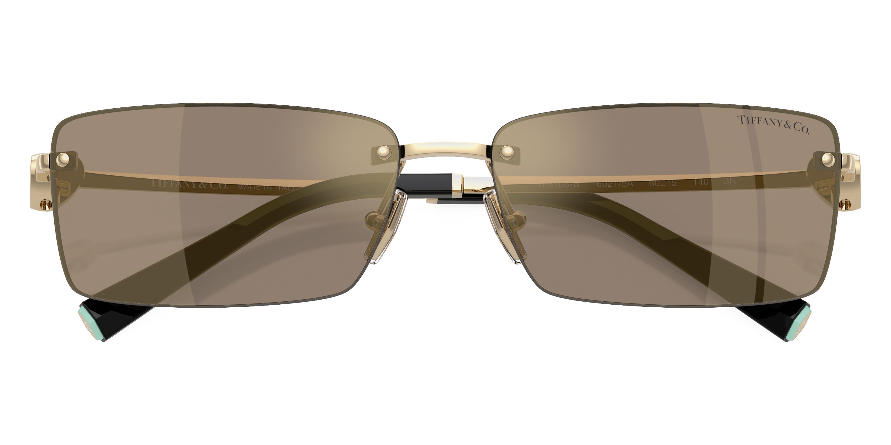TIFFANY SUNGLASSES - TF3108B 60215A 60 - Pale Gold