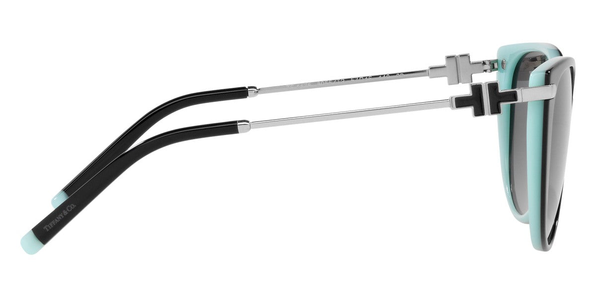 TIFFANY SUNGLASSES - TF4178 8055T3 57 - Black On Tiffany Blue