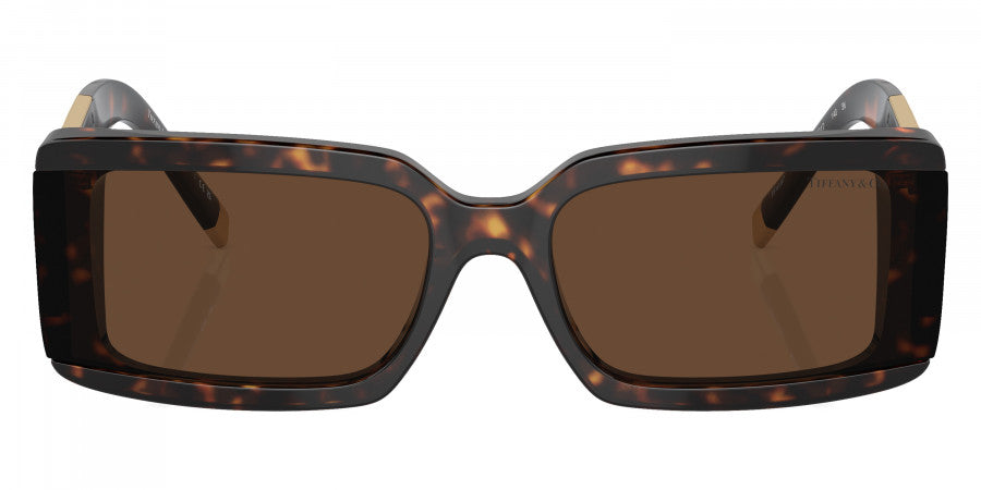 TIFFANY SUNGLASSES - TF4197 80153G 62 - Havana/Pale Gold