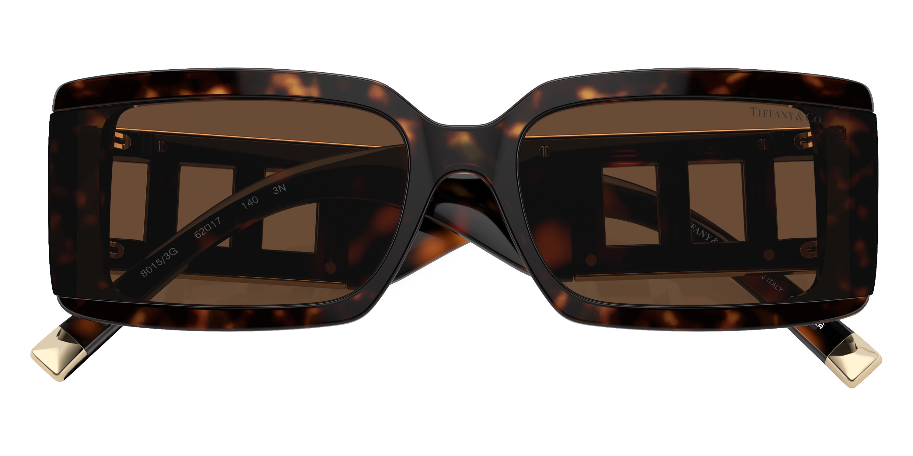 TIFFANY SUNGLASSES - TF4197 80153G 62 - Havana/Pale Gold