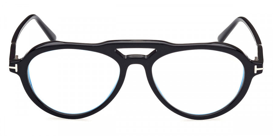 TOM FORD CLIP-ON EYEGLASSES - FT5760-B 001