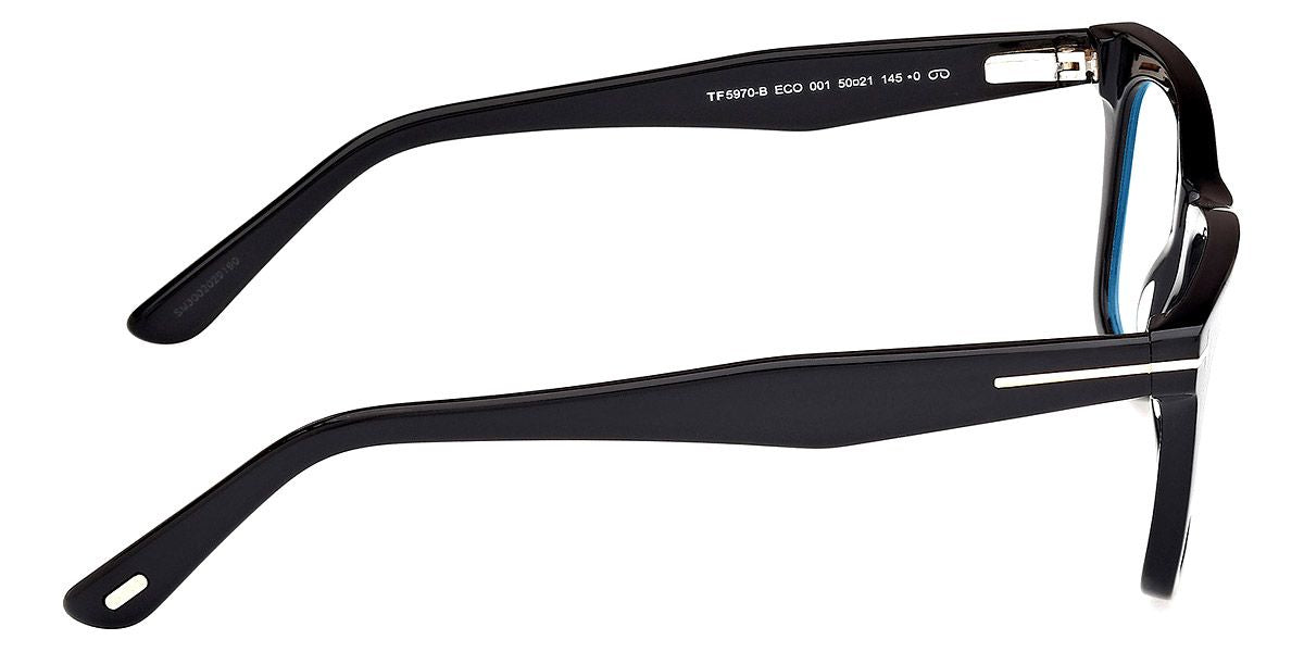 TOM FORD CLIP-ON EYEGLASSES - FT5970-B 001 50