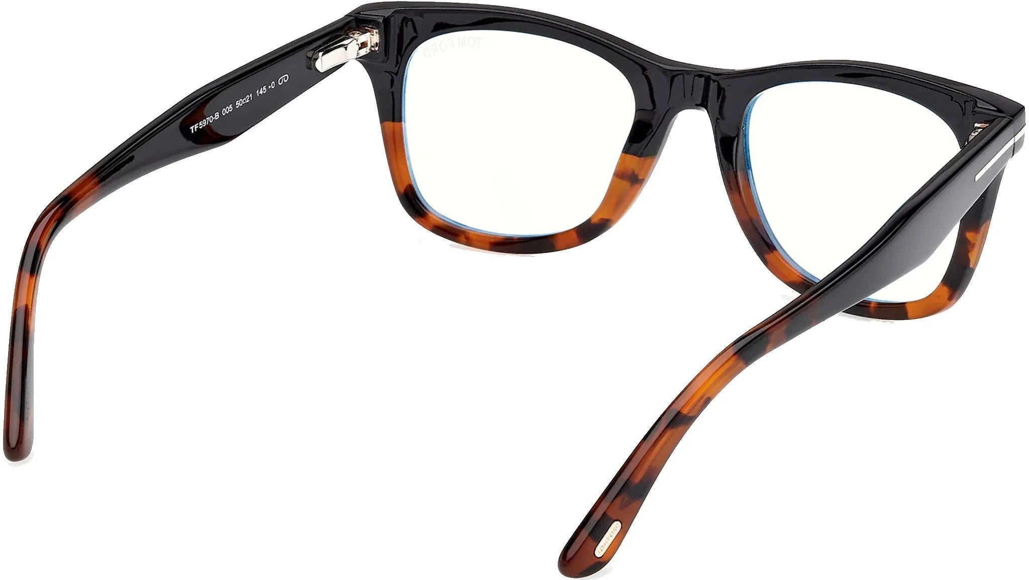 TOM FORD CLIP-ON EYEGLASSES - FT5970-B 5 50