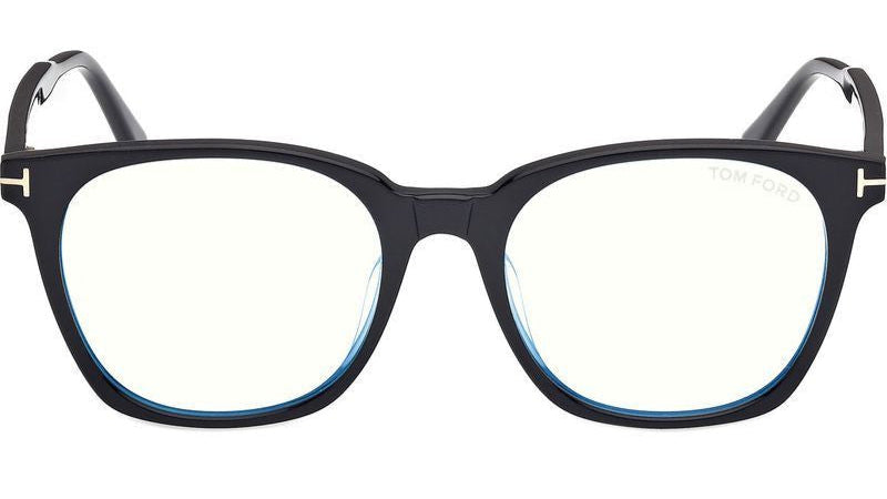 TOM FORD CLIP-ON EYEGLASSES- FT6052-D-B 001 55