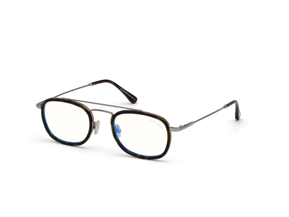 TOM FORD EYEGLASSES - FT5677-B 002 50 BLUEBLOCK