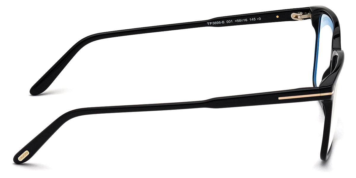 TOM FORD EYEGLASSES - FT5696-B 001 54 - Shiny Black