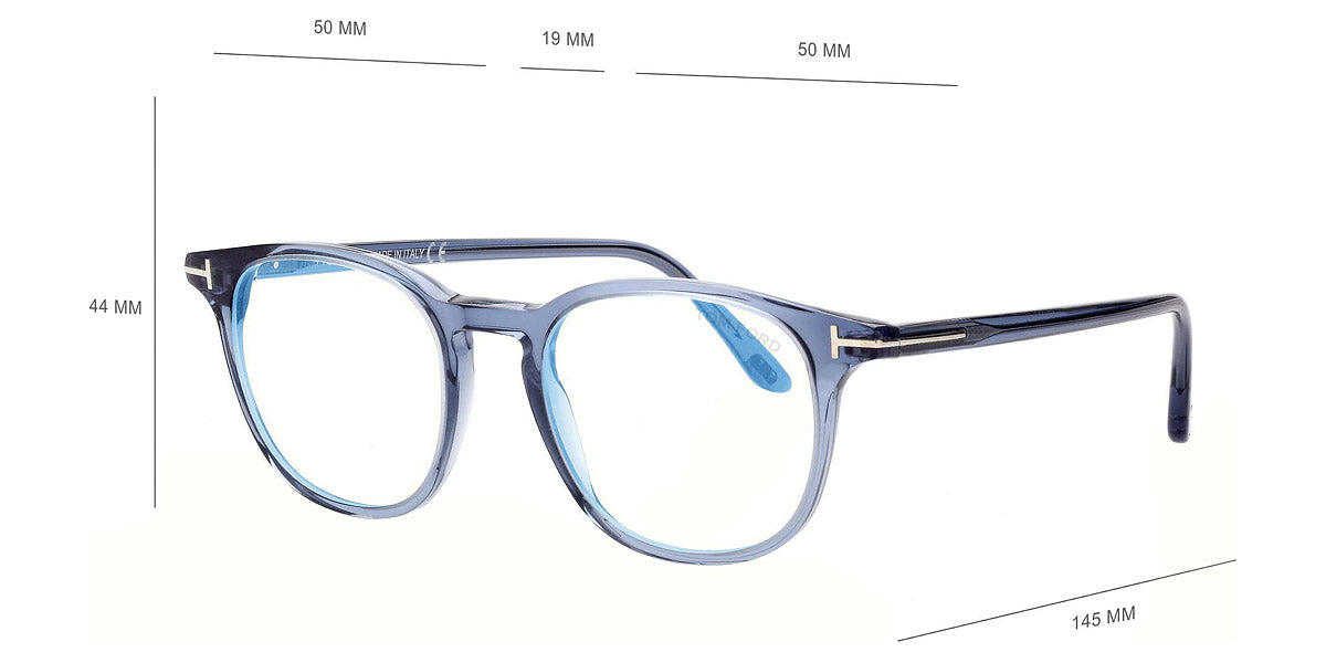 TOM FORD EYEGLASSES - FT5832-B 90 50