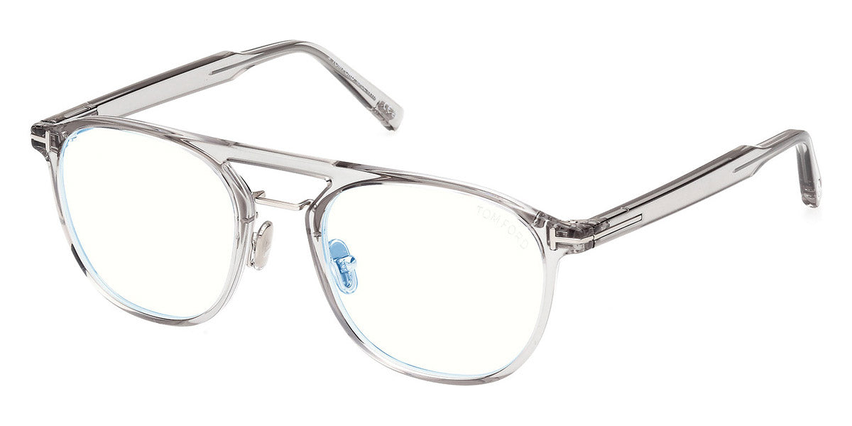 TOM FORD EYEGLASSES - FT5982-B 020 52 - Shiny Gray