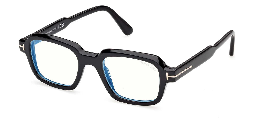トムフォード メガネ TF6123 TOM FORD 001 48 美品 最終 TOM FORD EYEGLASSES - FT6123-B 001 48