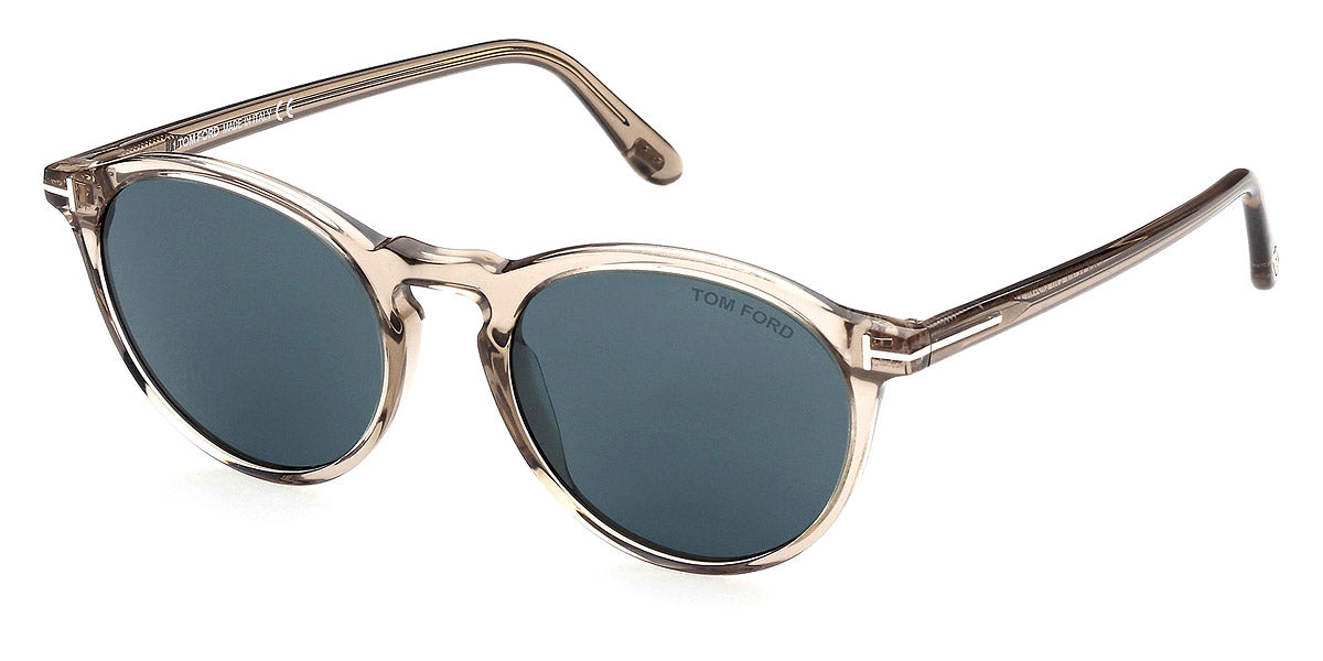 TOM FORD SUNGLASSES AURELE - FT0904 57V 52 - Shiny Transparent Beige