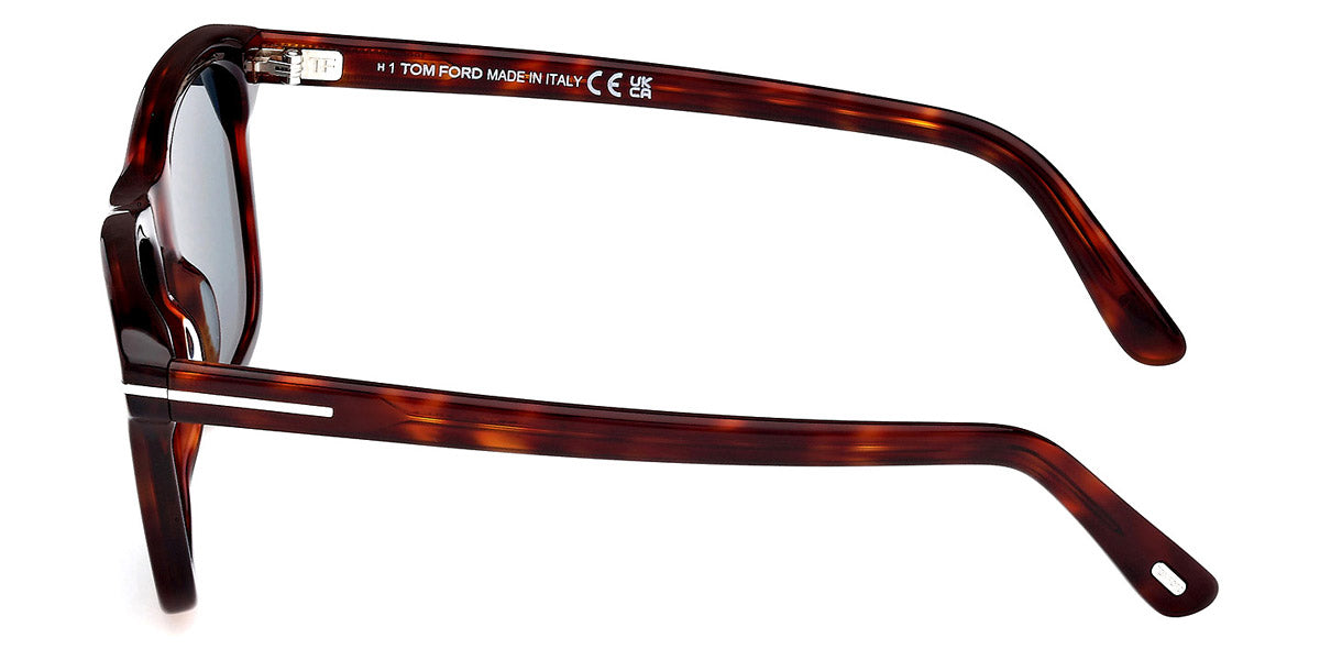 TOM FORD SUNGLASSES BARRON - FT1179 54V 54 - Red Havana