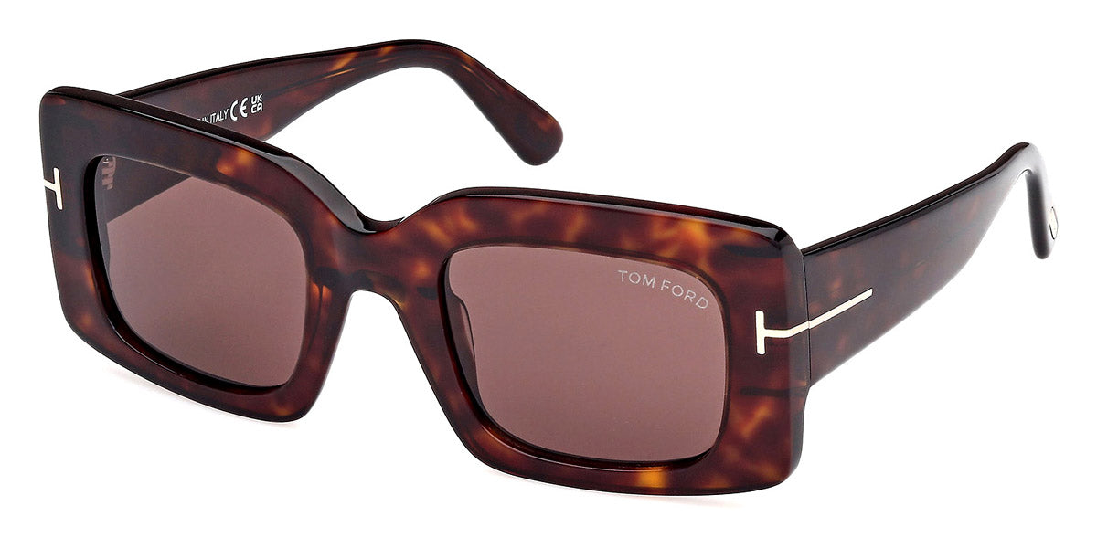 TOM FORD SUNGLASSES BRIGITTA - FT1188 52E 50 - Dark Havana