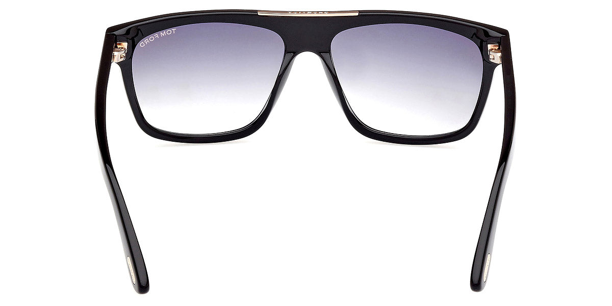 TOM FORD SUNGLASSES CECILIO - FT0628 02 01B 57 - Shiny Black