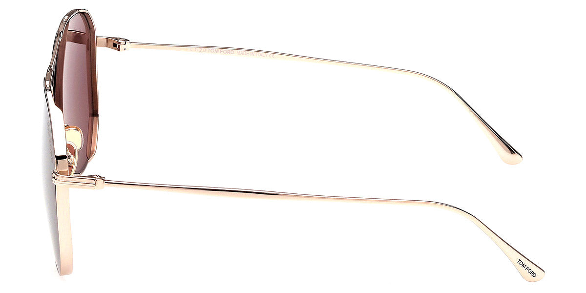 TOM FORD SUNGLASSES CHARLES - FT0853 02 28E 60 - Shiny Rose Gold