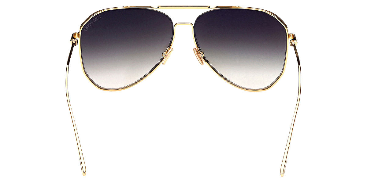 TOM FORD SUNGLASSES CHARLES - FT0853 02 30B 60 - Shiny TF Yellow Gold