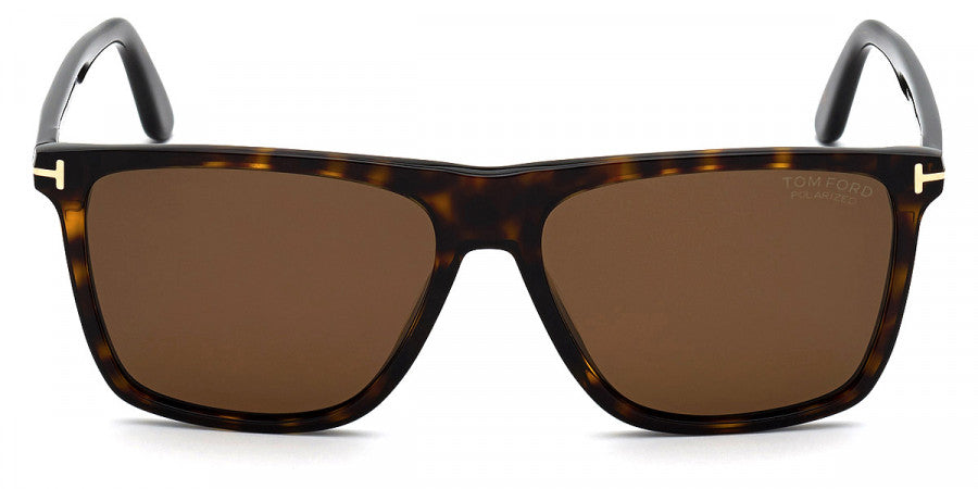 TOM FORD SUNGLASSES FLETCHER - FT0832 52H 57 - Classic Dark Havana