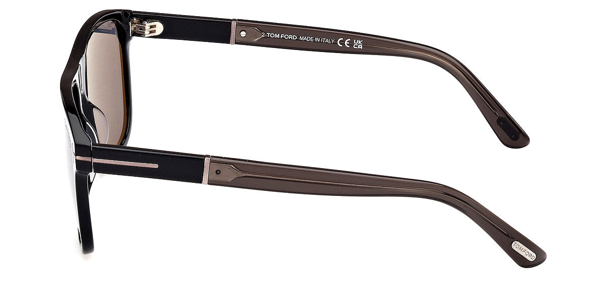 TOM FORD SUNGLASSES FRANCES - FT1081-N 01D 58 - Shiny Black