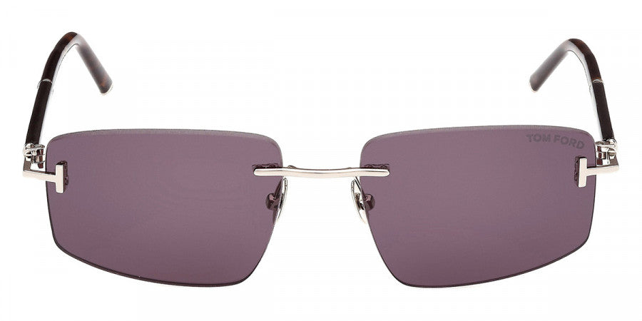 TOM FORD SUNGLASSES - FT1126-P 16A 56 - Shiny Palladium