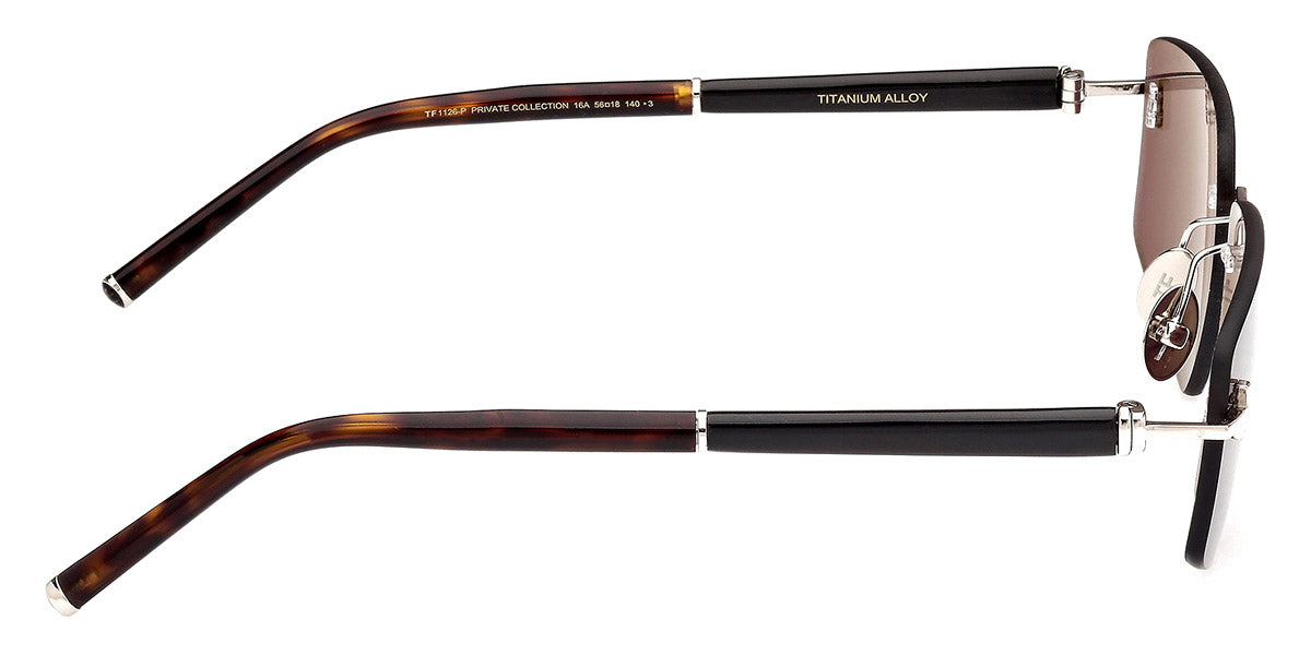TOM FORD SUNGLASSES - FT1126-P 16A 56 - Shiny Palladium