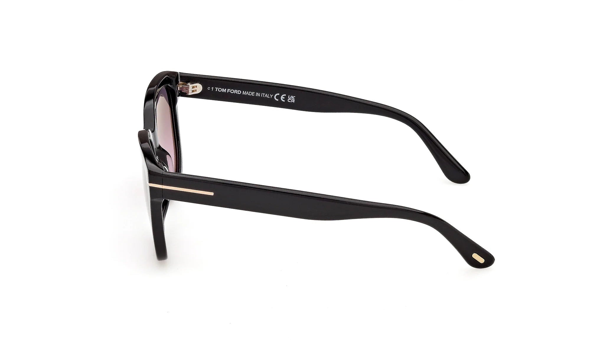 TOM FORD SUNGLASSES HAYLAY - FT1216 01B 53