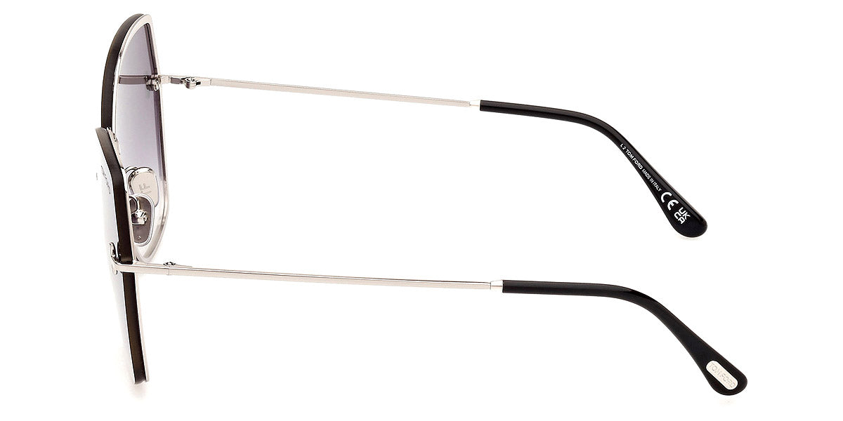 TOM FORD SUNGLASSES NICKIE - FT1107 02 16C 62 - Shiny Palladium