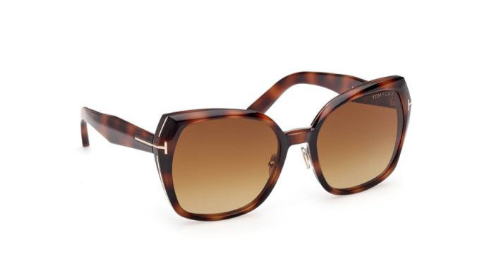 TOM FORD SUNGLASSES PLUM - FT1223 53F 58