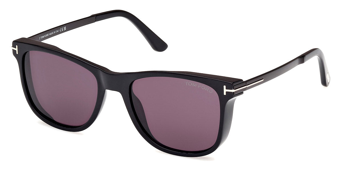 TOM FORD SUNGLASSES SINATRA - FT1104 01A 53 - Shiny Black