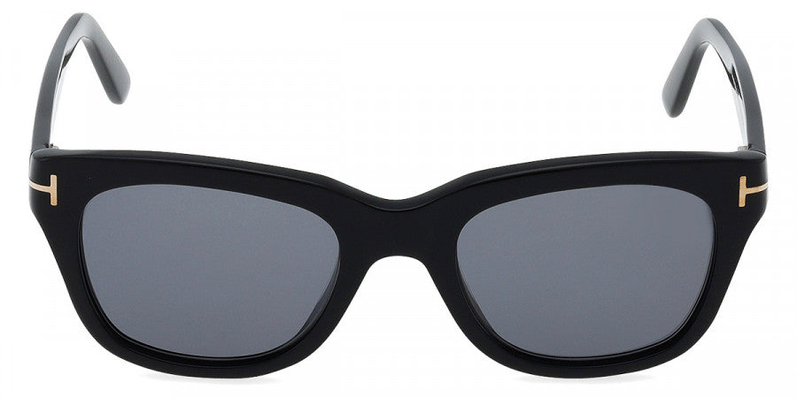 TOM FORD SUNGLASSES SNOWDON - FT0237 01D 52 - Shiny Black