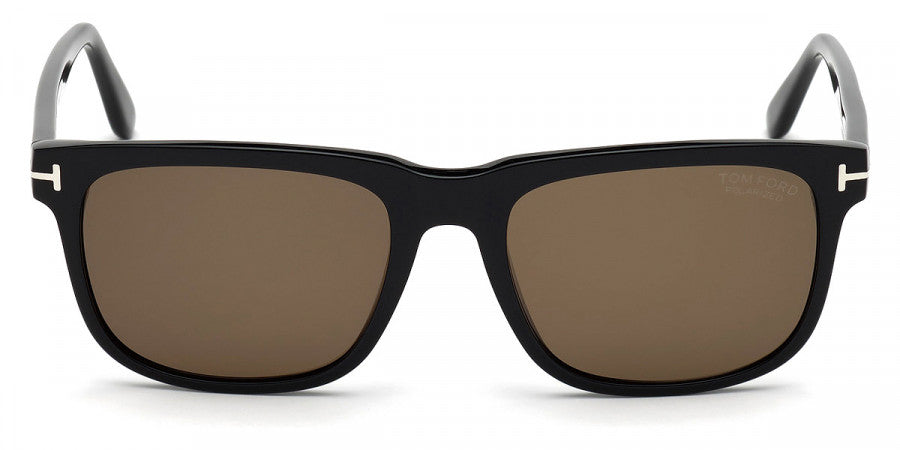 TOM FORD SUNGLASSES STEPHENSON - FT0775 01H 56 - Shiny Black