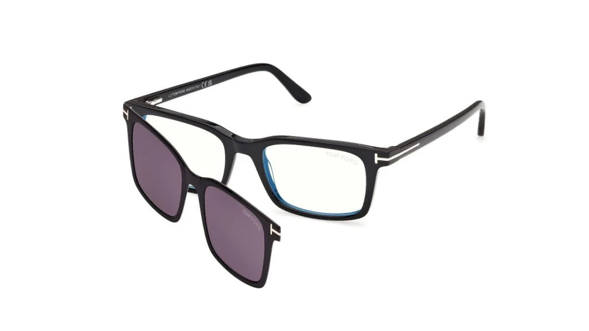 TOMFORD EYEGLASSES - FT6175-B 001 53