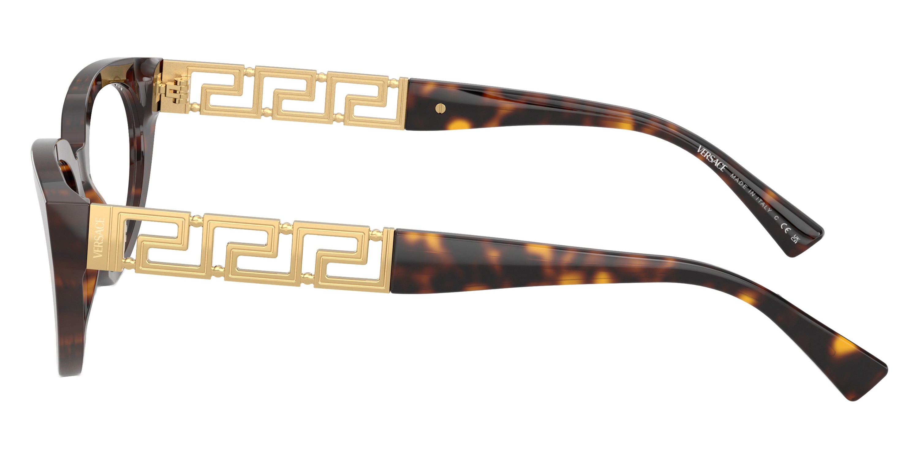 VERSACE EYEGLASSES - VE3383 108 54 - Havana