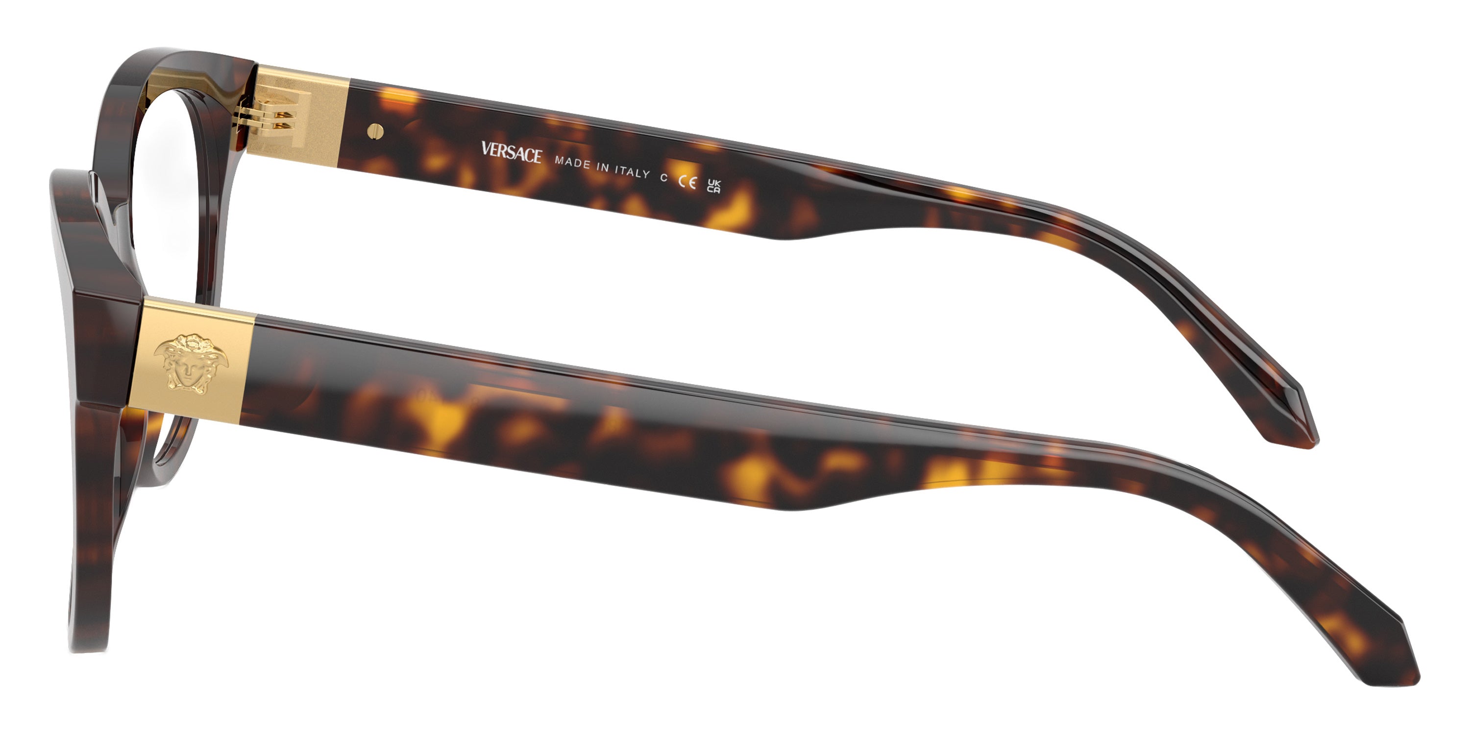 VERSACE EYEGLASSES - VE3384 108 51 - Havana