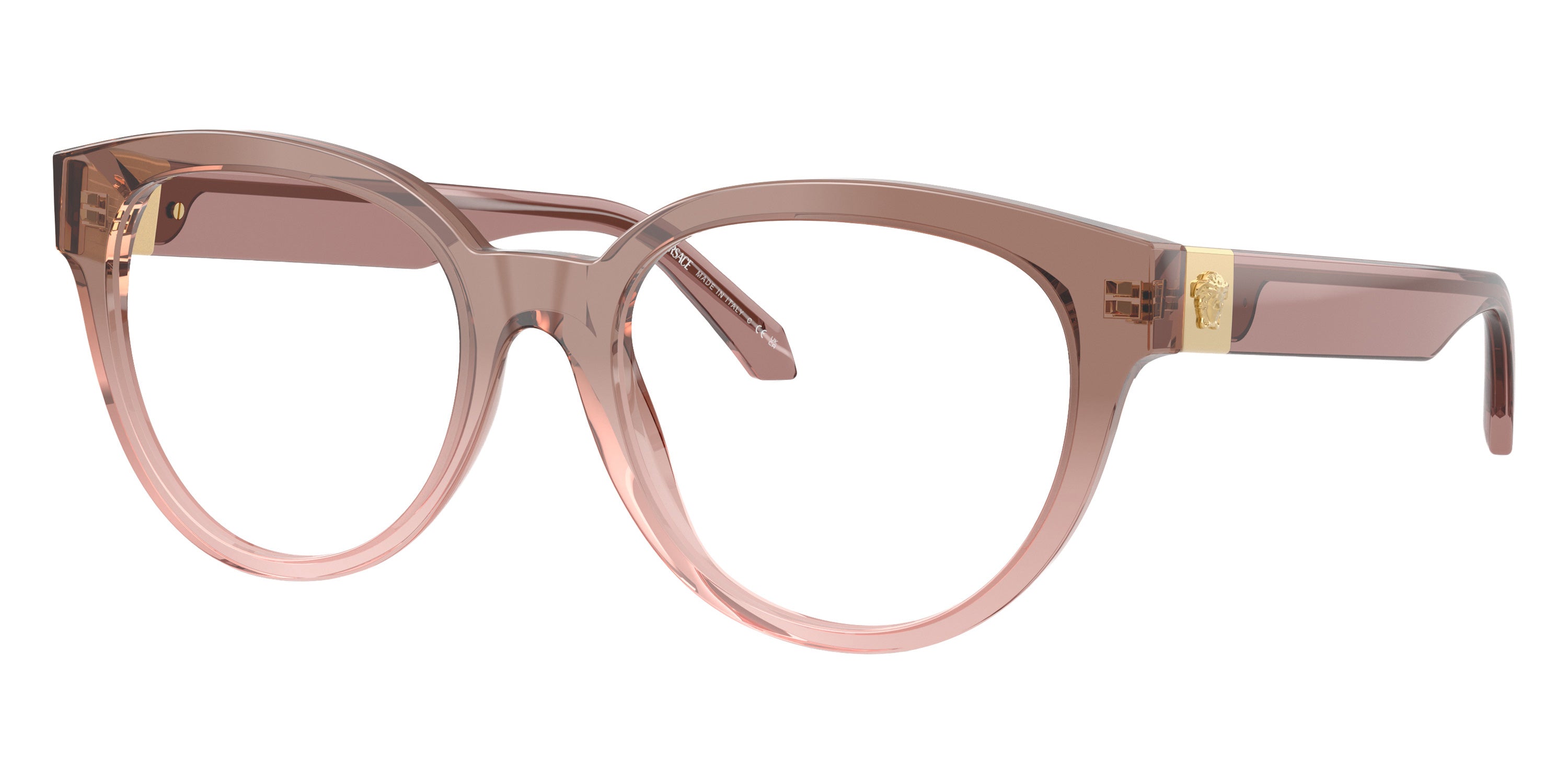 VERSACE EYEGLASSES - VE3384 5435 51 - Brown Gradient Rose