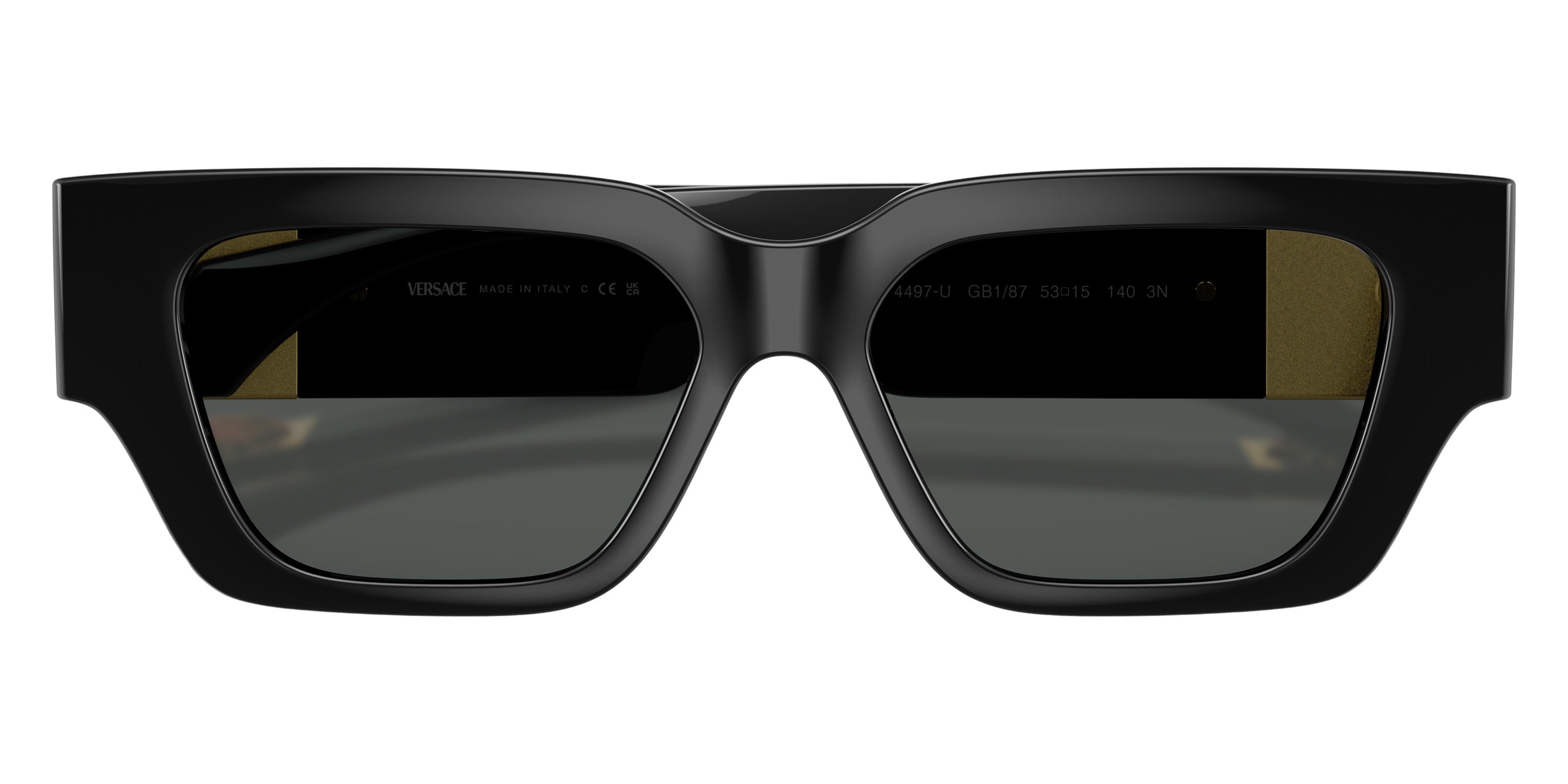 VERSACE SUNGLASSES - VE4497U GB1/87 53 - Black
