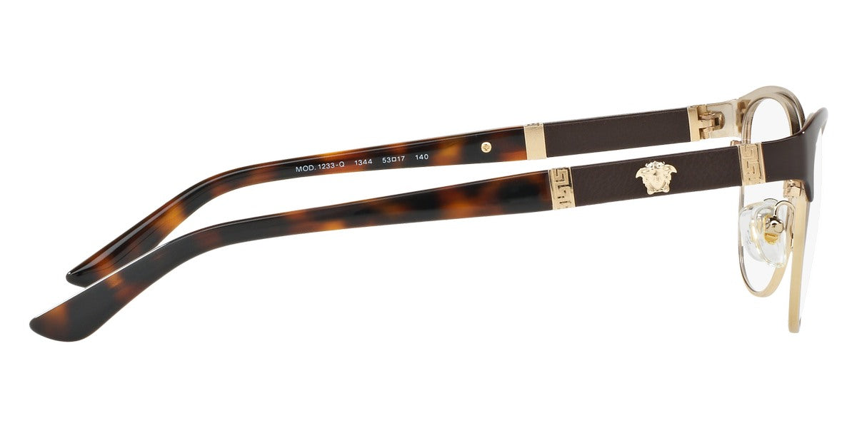 VERSACE EYEGLASSES - VE1233Q 1344 53 - Brown/Pale Gold