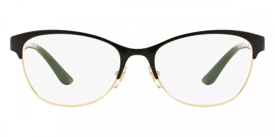 VERSACE EYEGLASSES - VE1233Q 1366 53 - Black/Pale Gold
