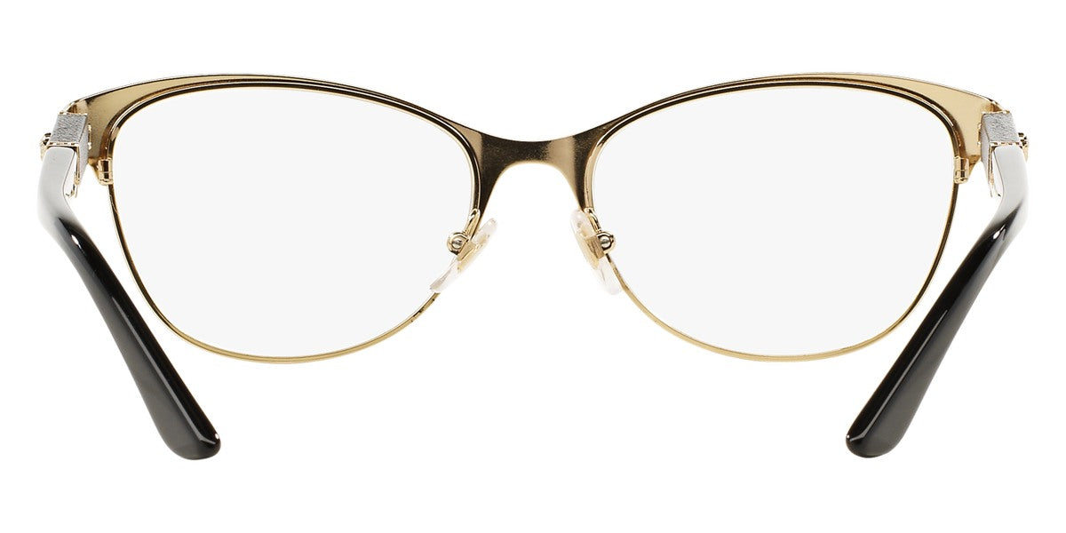 VERSACE EYEGLASSES - VE1233Q 1366 53 - Black/Pale Gold