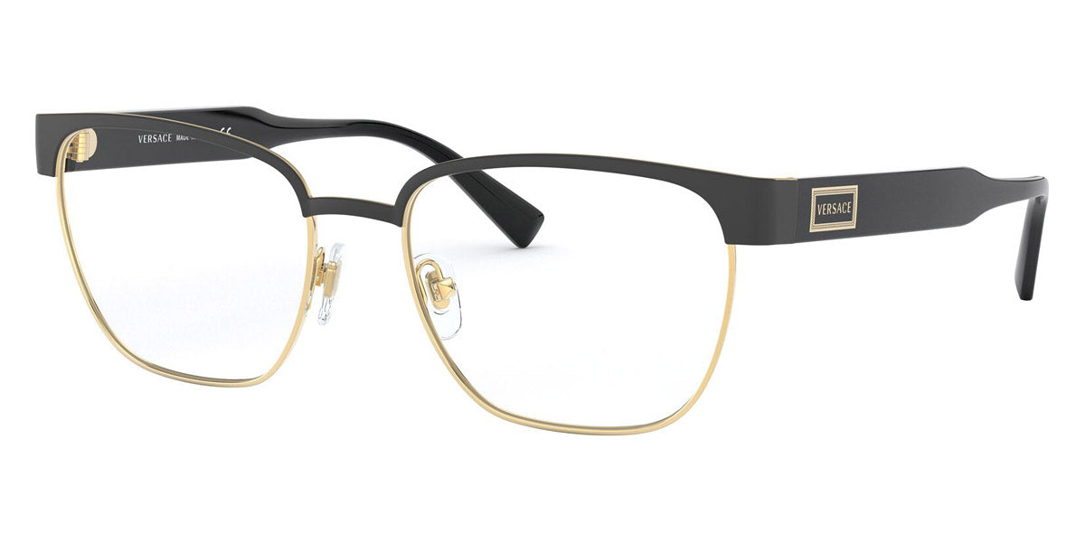 VERSACE EYEGLASSES - VE1264 1436 56 - Matte Black/Gold