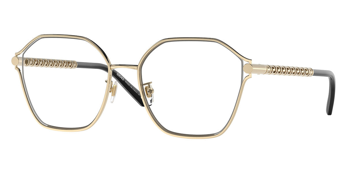VERSACE EYEGLASSES - VE1299D 1252 55 - Pale Gold