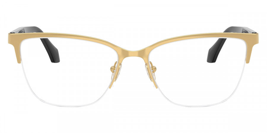 VERSACE EYEGLASSES - VE1304 1002 52 - Gold/Black
