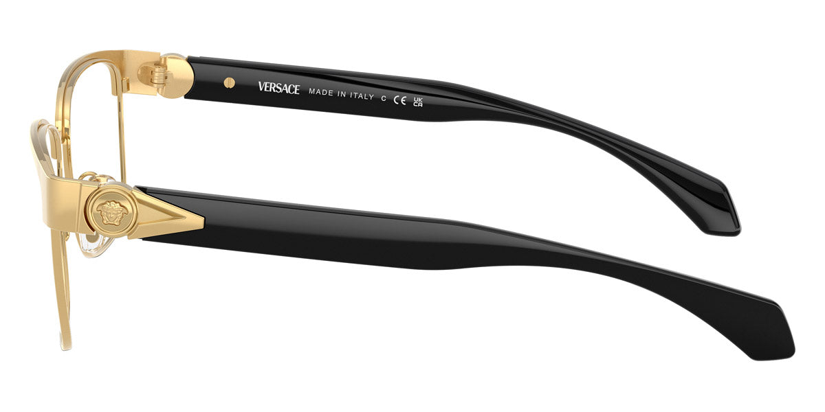 VERSACE EYEGLASSES - VE1306 1002 55 - Gold/Black