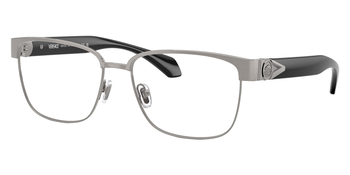 VERSACE EYEGLASSES - VE1306 1262 55 - Brushed Gunmetal/Black