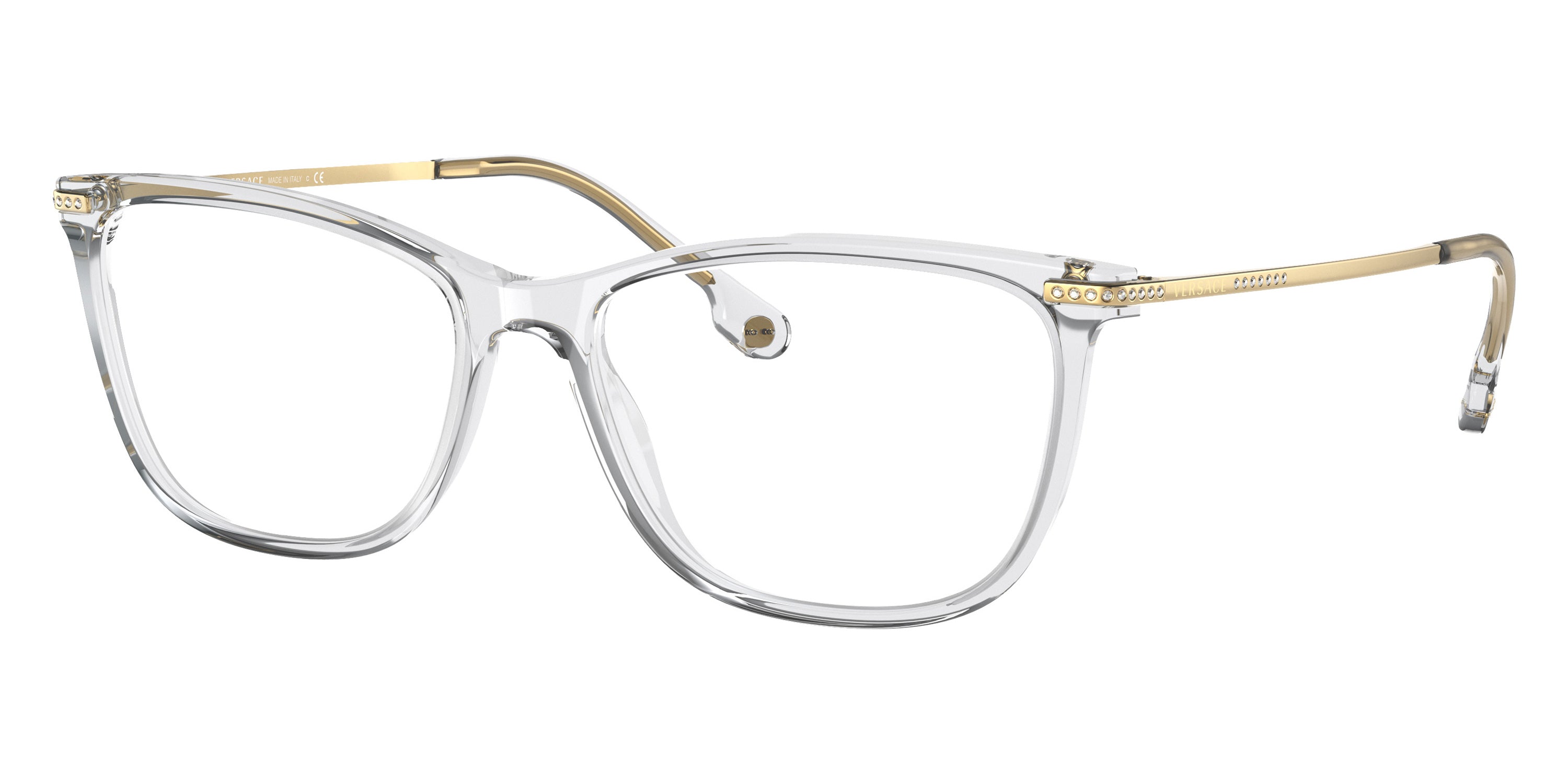 VERSACE EYEGLASSES - VE3274B 5305 50 - Transparent Gray